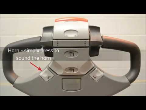 How to operate a BT Levio powered pallet truck