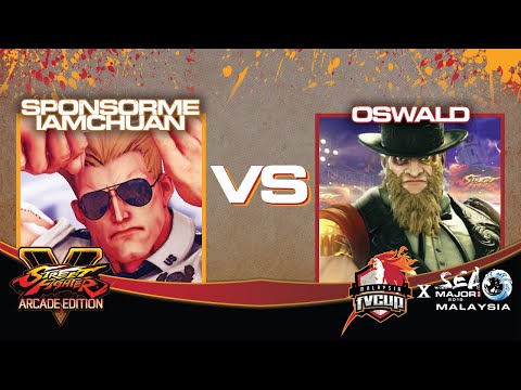 #FVXSEAM2019 #STREETFIGHTERV TOP 16 SPONSORME IAMCHUAN vs OSWALD