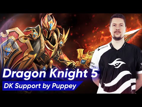 DRAGON KNIGHT HARD SUPPORT by PUPPEY | Dota 2 Pro Supports