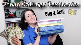 How To Save Money $$$ On College Textbooks | Buy & Sell!