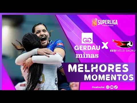 MINAS vs SESI BAURU | Melhores Momentos | Superliga Feminina 25/26