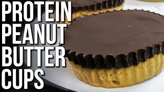 BODYBUILDING PROTEIN PEANUT BUTTER CUPS!  (Low-Carb Also)