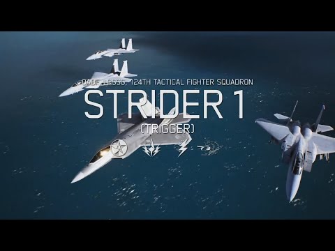 Ace Combat 7 DLC Mission 1: Unexpected Visitor [F-22A] -Strider-