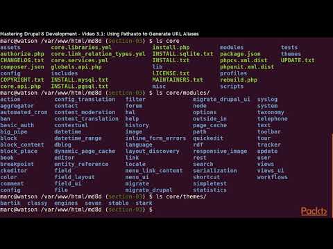 Mastering Drupal 8 Development Understanding Drupal s File Structure | packtpub com