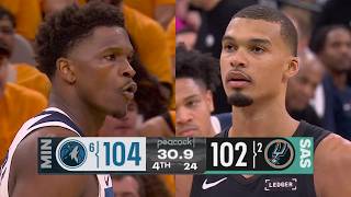 Anthony Edwards - Minnesota Timberwolves - Victor Wembanyama - San Antonio Spurs