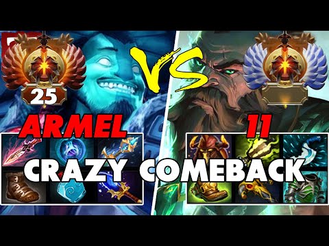 ARMEL (STORM SPIRIT) Mid vs 11 (BEASTMASTER) Off - Epic Battle Of Pro Dota 2 Players - Z Dota 2