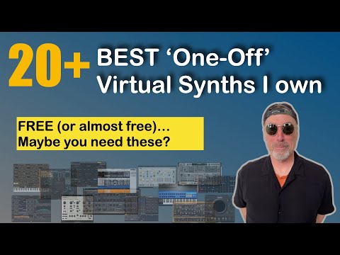 BEST "One-Off" Virtual Synths [mostly FREE]  | Making sense of it all...