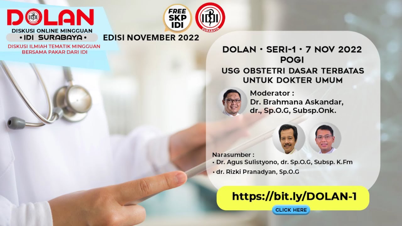 DOLAN SERI 1- USG OBSTETRI DASAR TERBATAS UNTUK DOKTER UMUM
