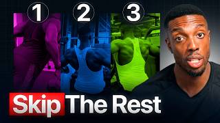 3 Back Exercises That Are Worth Your Time (Skip the Rest) | Joshua Oguntuase