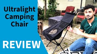 Compact and COMFORTABLE! Lightweight Camp Chair