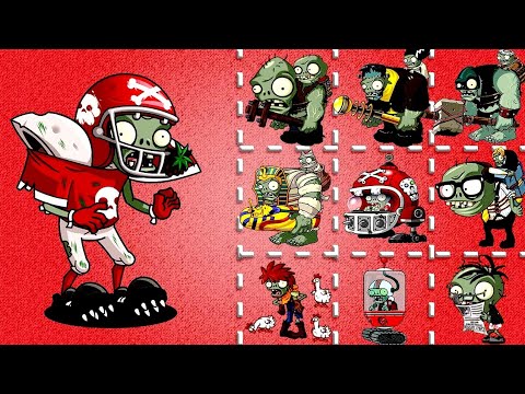 ALL STARS ZOMBIE VS ALL ZOMBIES | Ninja Hero69