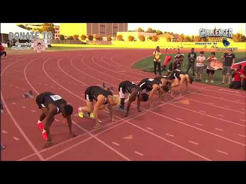 Challenger Games 100 Meters Men Dash