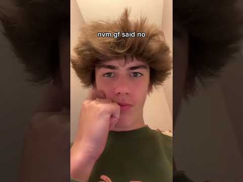 Boy getting buzzed by his girlfriend #shorts [23B15C]