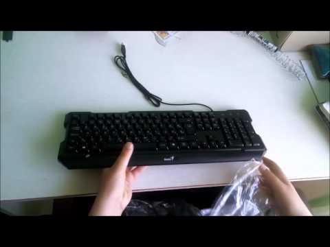 Genius KB-210 Unboxing Keybord!