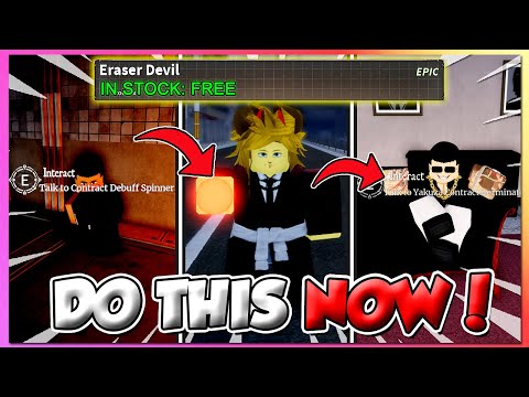 Devil Hunter How To Reset Stats,Remove Contracts,Debuffs Fast Location + Full Guide! (CODE)