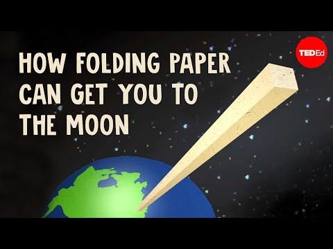 Exponential growth: How folding paper can get you to the Moon