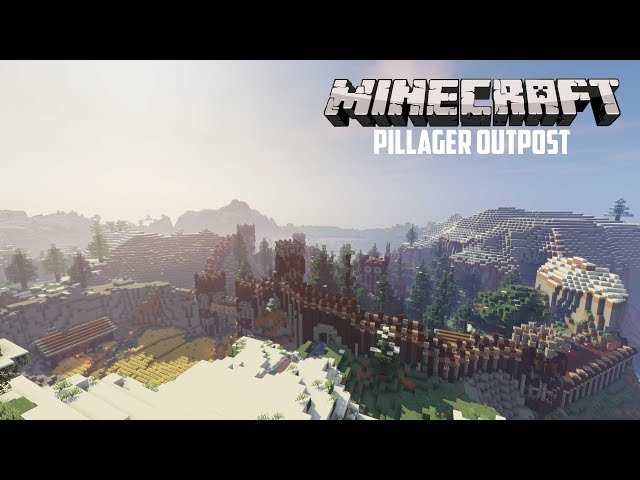 Pillager Outpost Minecraft Map