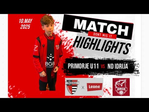 Match Highlights ND Primorje Leone U11 vs ND Idrija U11 10.5.2025 - Konstantin Bernard Cigoj KB#8