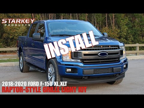 Installation | 2018-2020 Ford F-150 Raptor-Style Grille Light Kit | Starkey Products