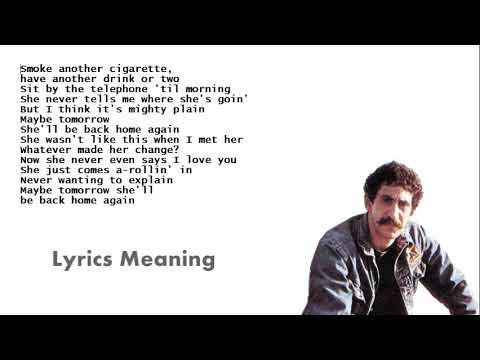 Maybe Tomorrow - Jim Croce
