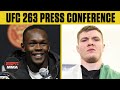 UFC 263 Press Conference | ESPN MMA