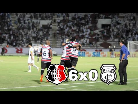 Santa Cruz 6x0 Treze • Serie C 2013