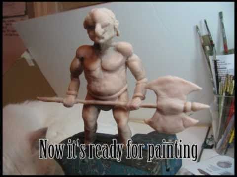 Sculpting the Miniature Giant for Jack and the Beanstalk