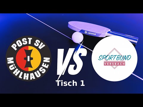 Post SV Mühlhausen II vs. SB Versbach | Tisch 1