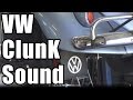 Classic VW BuGs How to Remove Fix Rear ClunK Vintage Beetle Noise Sounds