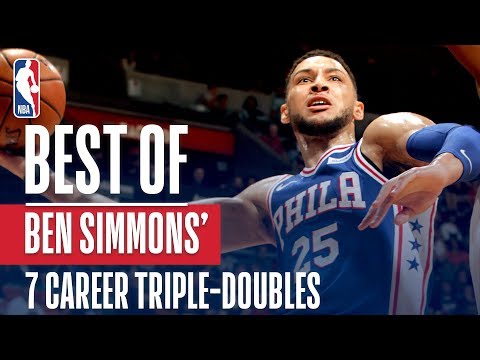 Best Buckets And Dimes From Ben Simmons 7 Career Triple Doubles!