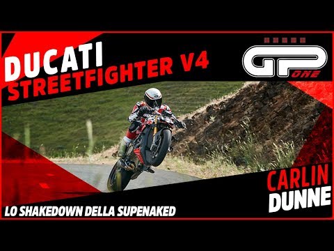 The Ducati Streetfighter V4 shows its muscles in a Shakedown video