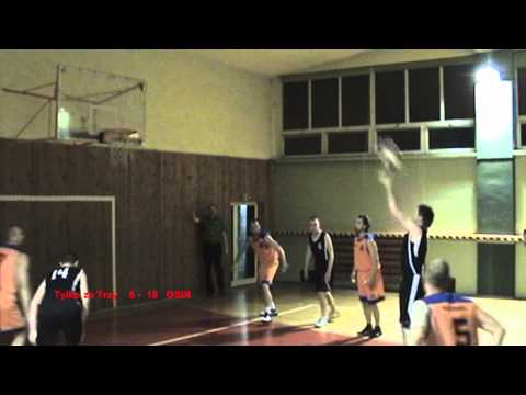 OZKosz Częstochowa Liga Okręgowa  2011/2012  Tylko za Trzy  Częstochowa - OSiR Kłobuck  1 kwarta