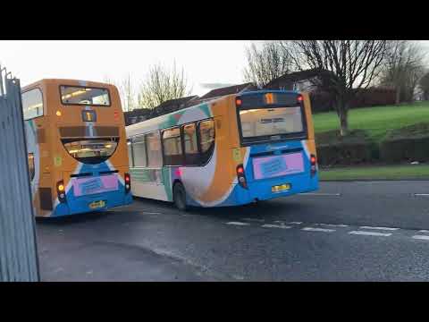 Recently transferred | Ex-Stockton 27253 | Stagecoach 11 to North Kenton | Slatyford