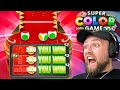 INSANE TRIPLE RED BACK TO BACK ON THE NEW SUPER COLOR GAME SHOW BIG WIN