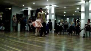 Muller Dantas e Flavia Faias 2  - I Campeonato de Tango