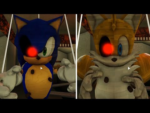 ROBLOX PIGGY 2 SONIC MARI VS TAILS MARI JUMPSCARE - Roblox Piggy Book 2 rp