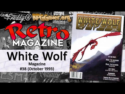 Vampire, Lost Souls, Cyberpunk, Shadowrun, World of Darkness | White Wolf Magazine #38