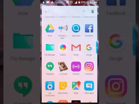 Changing security lock on alcatel.