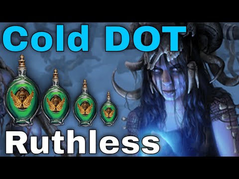 Free Mystery Box: Ruthless Cold Dot Occultist Leveling [PoE 3.20]