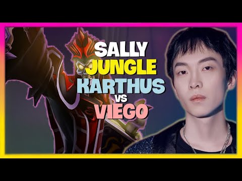 Challenger Sally's Karthus: MASTERING Global Threat & Power Farming Jungle (Engsub)