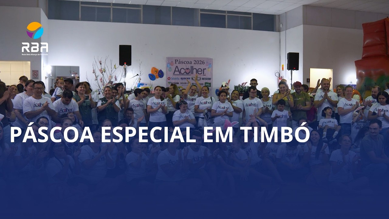 Páscoa especial em Timbó