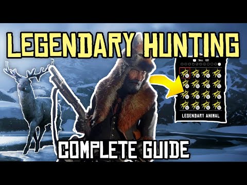 How to Find & Hunt Legendary Animals EASY in Red Dead Online - Complete Guide