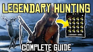 How to Find & Hunt Legendary Animals EASY in Red Dead Online - Complete Guide
