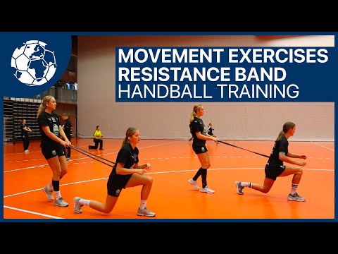 Warm Up with the Resistance Band - Handballtraining Nørgaard SHEA | Handball inspires