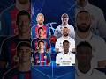 Barcelona Trio (Messi, Lewandowski, Gavi) VS Real Madrid Trio (Ronaldo, Benzema, Vinicius)😈💪🔥