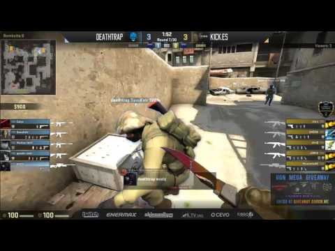 RGN EU Pro Series Closed Qualifier Group D UBR1 - K1CK.ES vs Deathtrap (BO3) Map 2 Dust 2