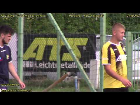 Skrót meczu: KS Żupawa - LZS Wola Baranowska (28.09.2022) 3.kolejka / KEEZA Klasa "B"
