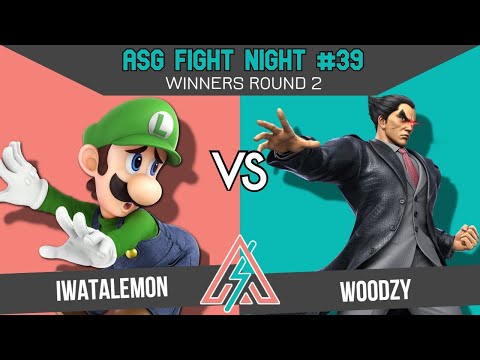 ASG 39 WINNERS ROUND 2- Iwatalemon (Luigi) vs Woodzy (Kazuya)