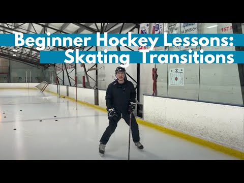 Hockey Skating Transitions: Beginner Adult Hockey Lessons