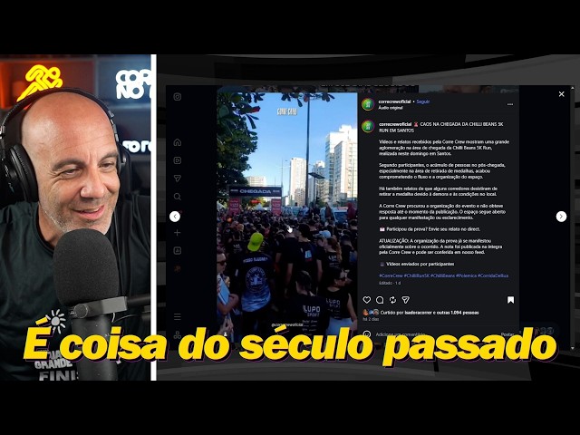 CAOS na chegada da CHILLI BEANS 5K em SANTOS: O que aconteceu?
